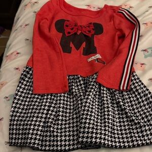 Disney Minnie Mouse Vibrant Red Top